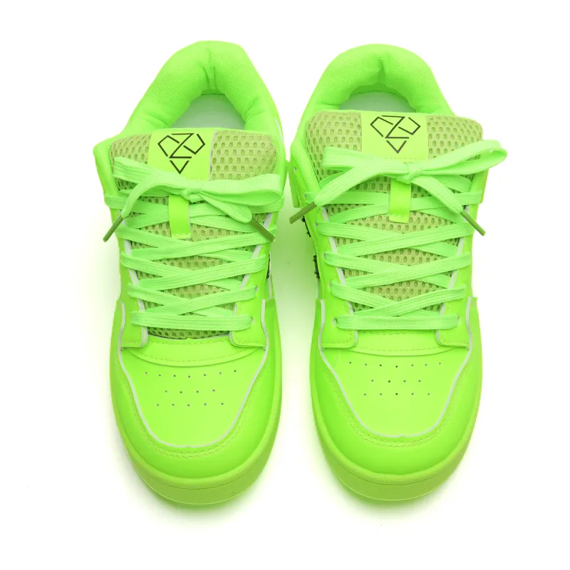 OAOQ Wear resistant And Lightweight Low Top Skateboard Shoes Unisex-9