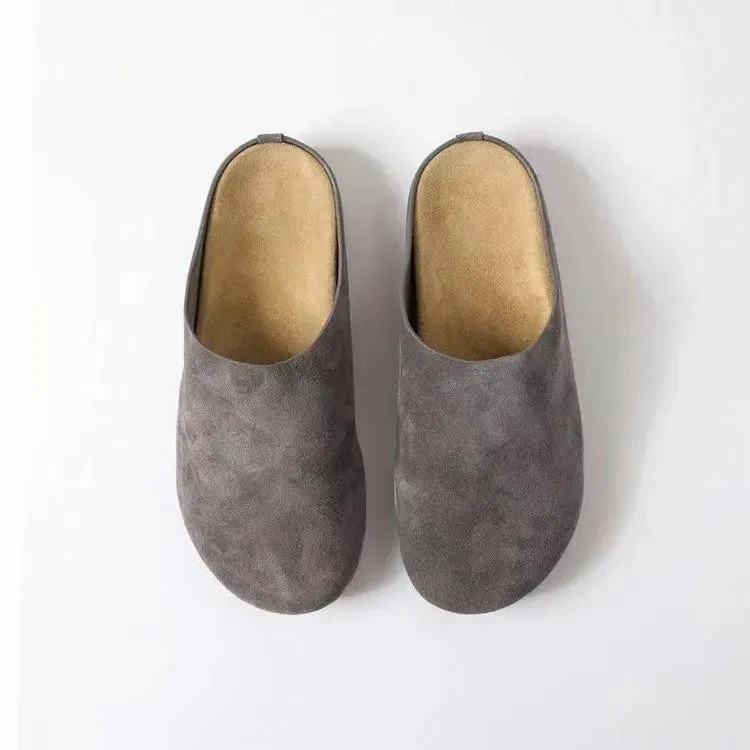 OAOQ Quiet Abrasion Resistant Slip Resistant Closed Toe Slippers Unisex-2