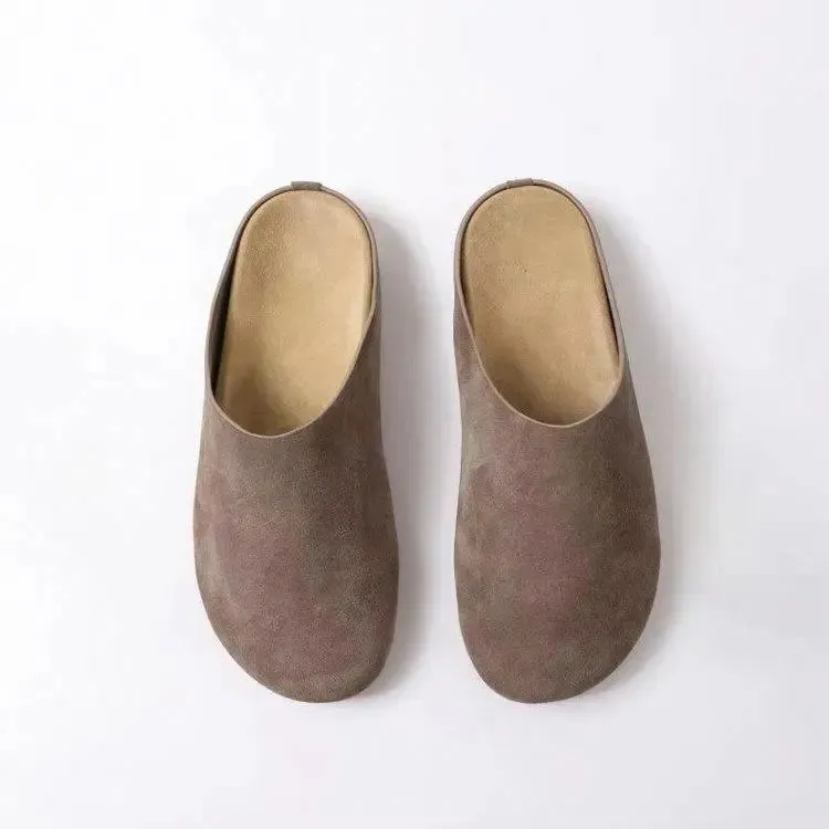 OAOQ Quiet Abrasion Resistant Slip Resistant Closed Toe Slippers Unisex-6