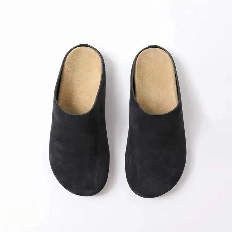 OAOQ Quiet Abrasion Resistant Slip Resistant Closed Toe Slippers Unisex-11