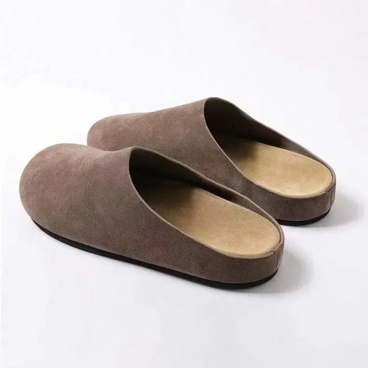 OAOQ Quiet Abrasion Resistant Slip Resistant Closed Toe Slippers Unisex-5