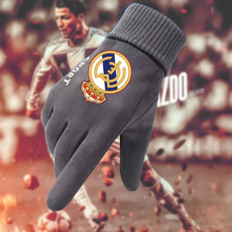LEMONKID Fleece Knit Gloves Unisex-1