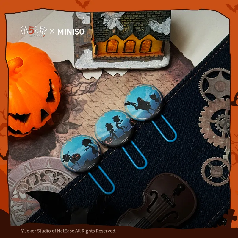 MINISO x Identity V Paper Clip Set Badges-3