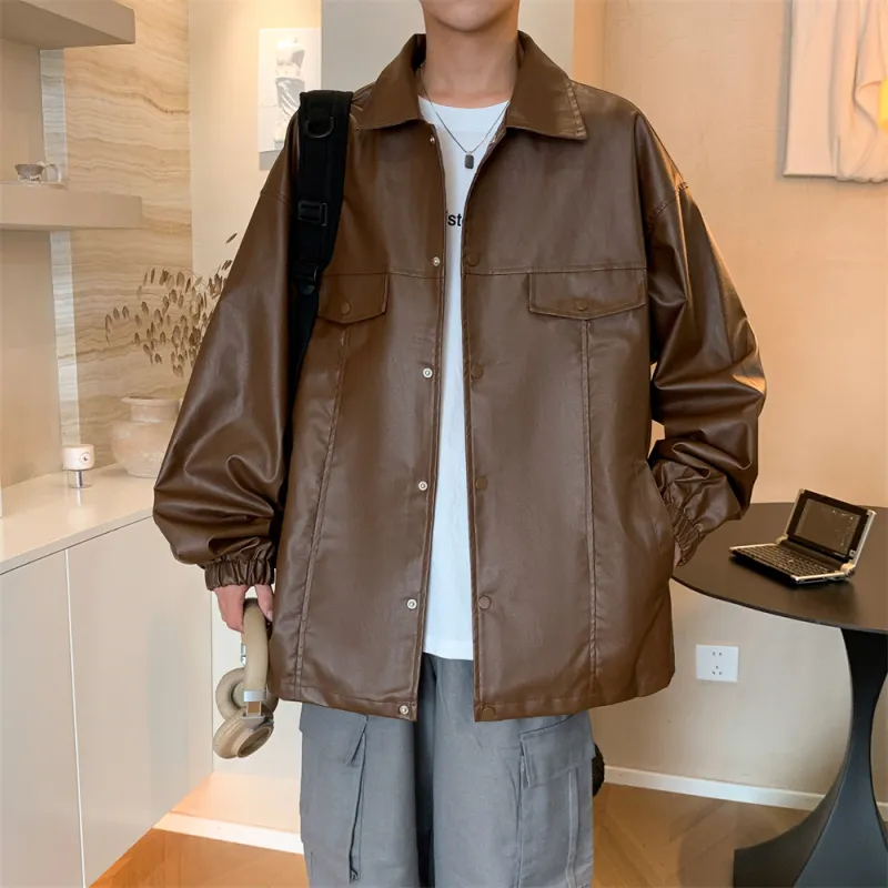 OXO OVERLOAD Leather Jacket Unisex-13