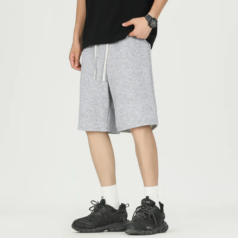 OXO OVERLOAD Casual Shorts Unisex Light Gray-7