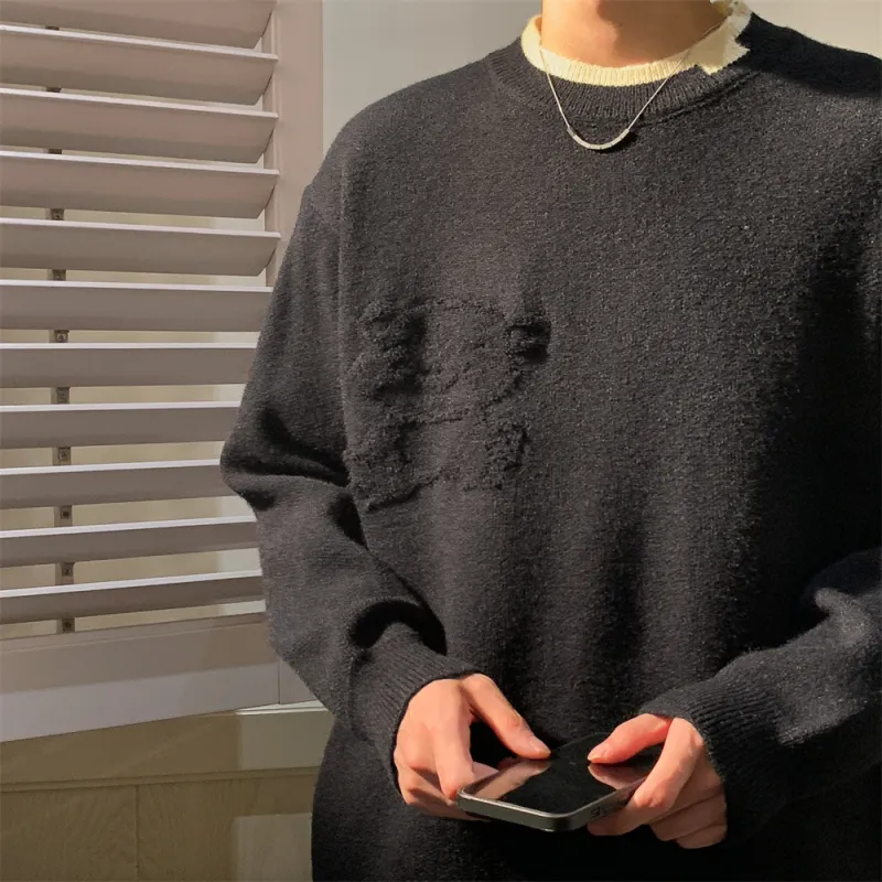 OXO OVERLOAD Knitwear Unisex Black-4