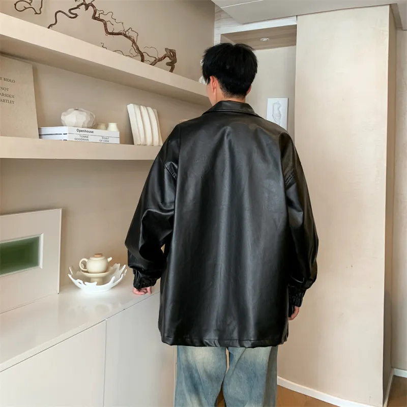 OXO OVERLOAD Leather Jacket Unisex-3