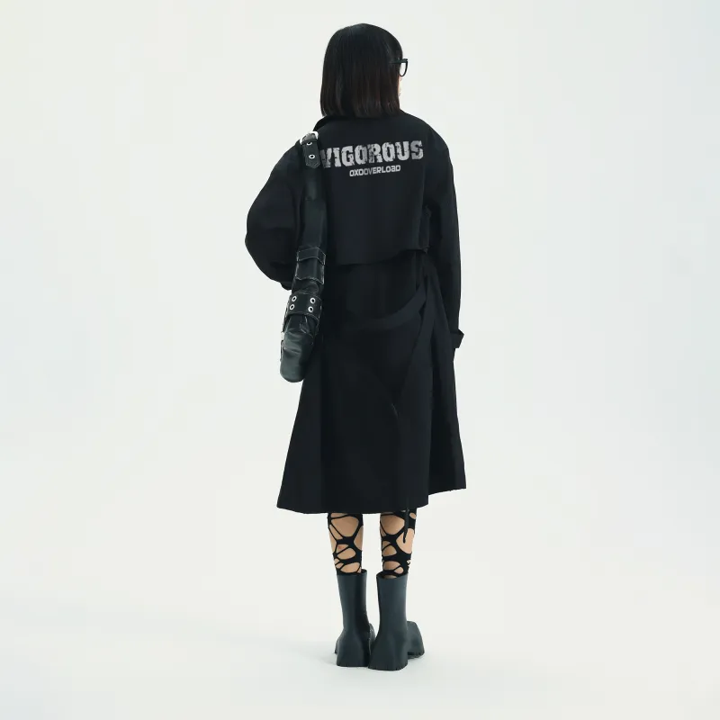 OXO OVERLOAD Trench Coat Unisex-2