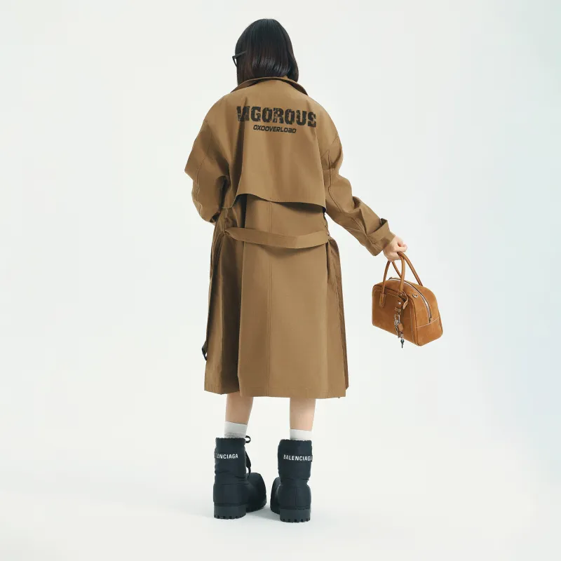 OXO OVERLOAD Trench Coat Unisex-7
