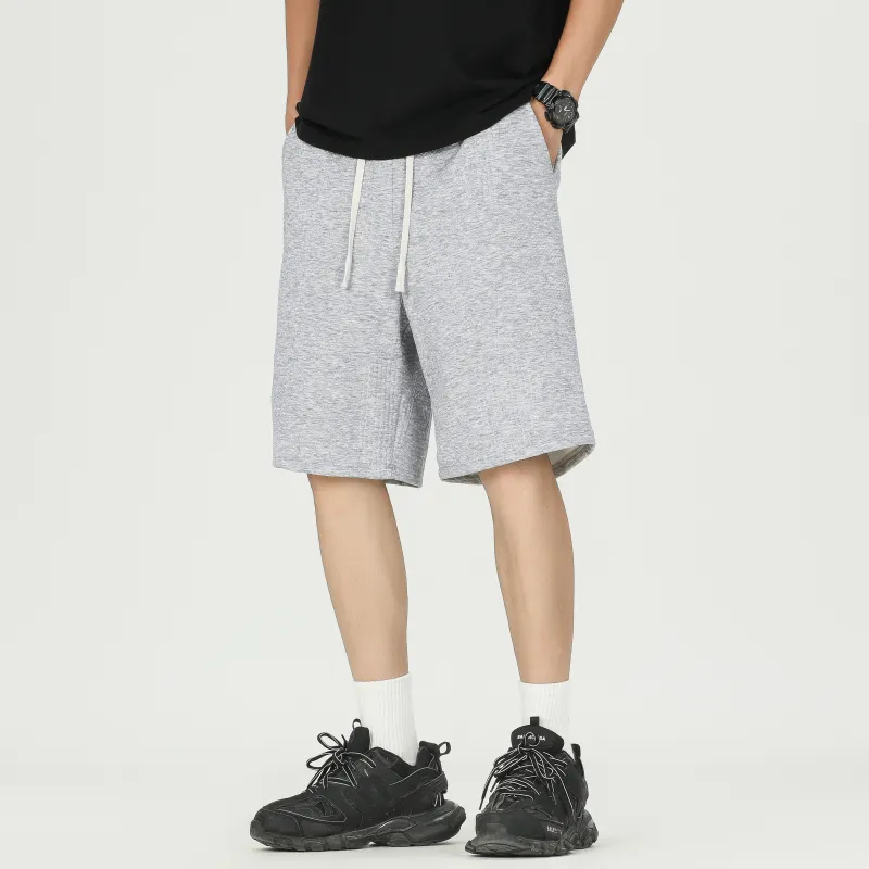 OXO OVERLOAD Casual Shorts Unisex Light Gray-5