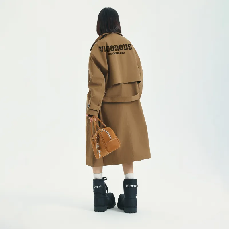OXO OVERLOAD Trench Coat Unisex-8