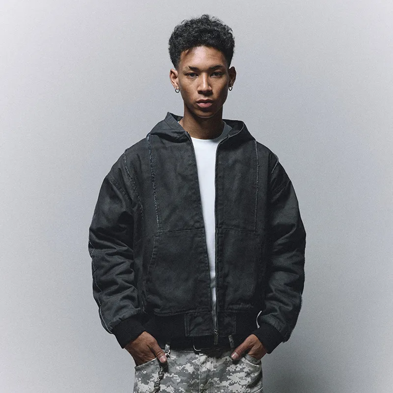 Antidote Worldwide Jackets & Coats Unisex Dark Gray-2