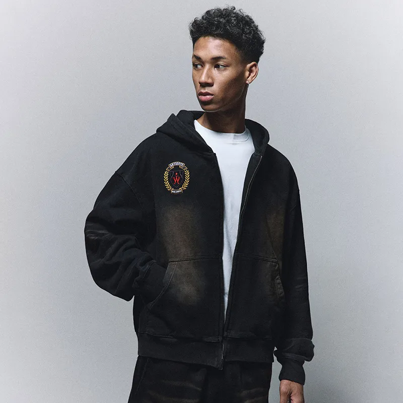Antidote Worldwide Sweatshirt Unisex Rusty Black-3