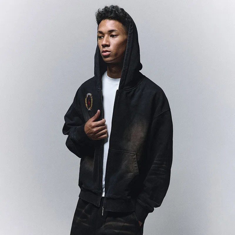Antidote Worldwide Sweatshirt Unisex Rusty Black-4