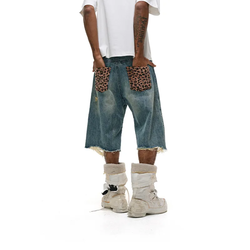Antidote Worldwide Denim Shorts Unisex-4