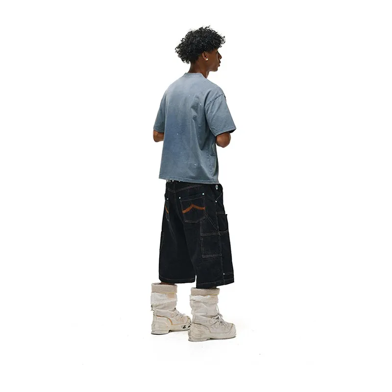 Antidote Worldwide Denim Shorts Unisex Original Denim-5