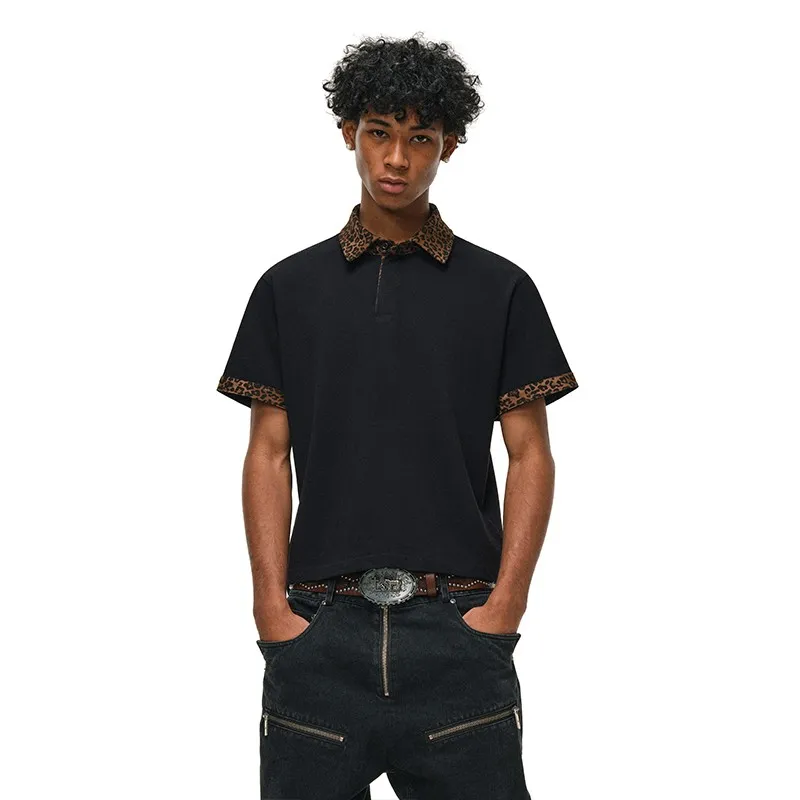 Antidote Worldwide Polo Shirt Unisex Black-2