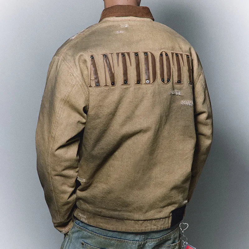Antidote Worldwide Jackets & Coats Unisex Desert Yellow-4