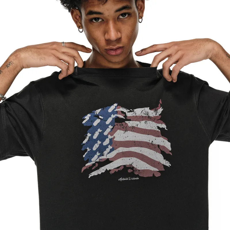 Antidote Worldwide T Shirt Unisex Black-3