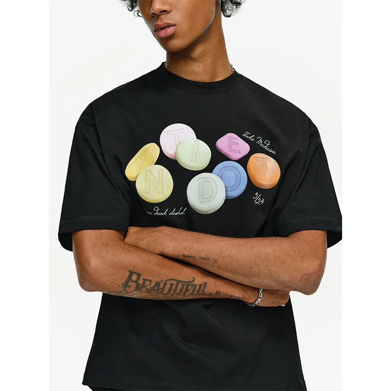 Antidote Worldwide T Shirt Unisex-4