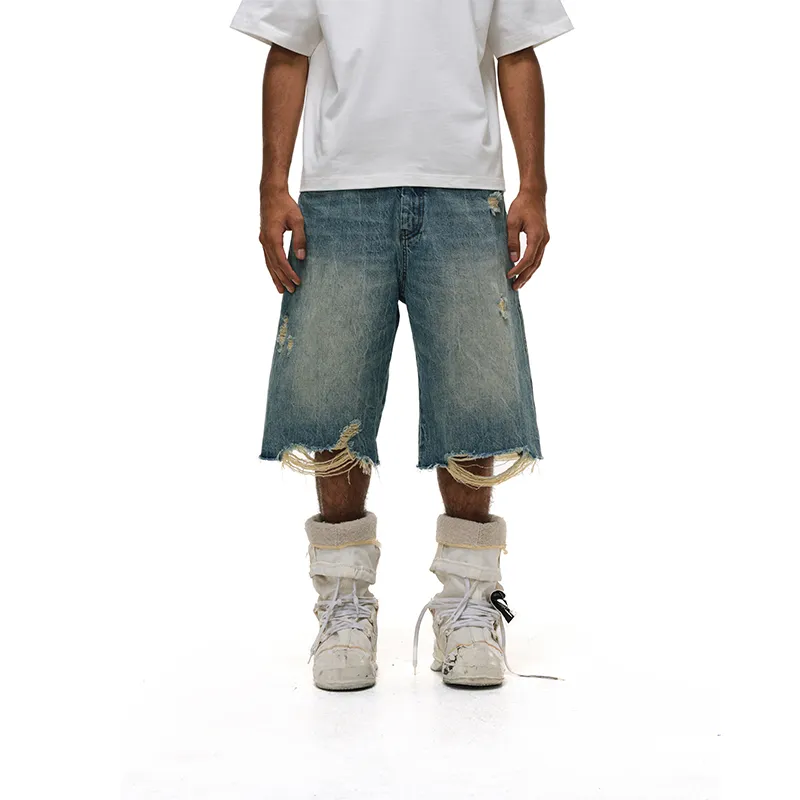 Antidote Worldwide Denim Shorts Unisex-3