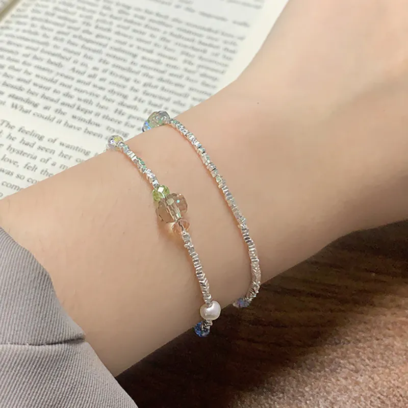 GIMK S925 Silver Bracelets Women's-2