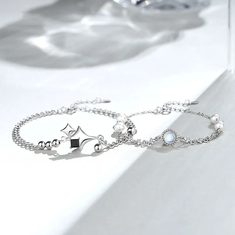 GIMK S925 Silver Bracelets Unisex-7