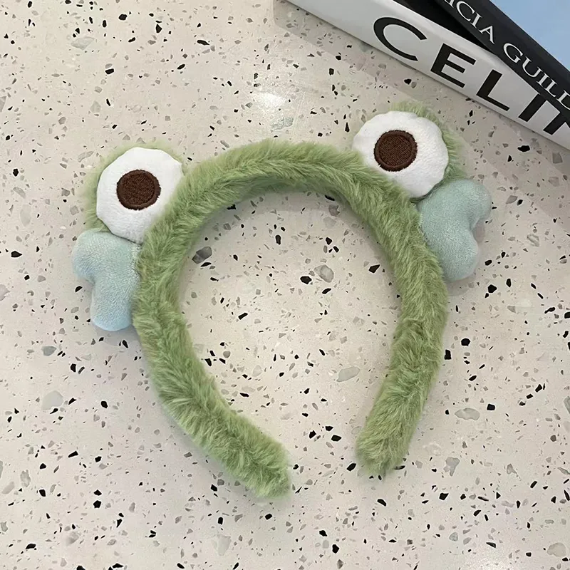 GIMK Large Eyed Frog Headband Women's-5