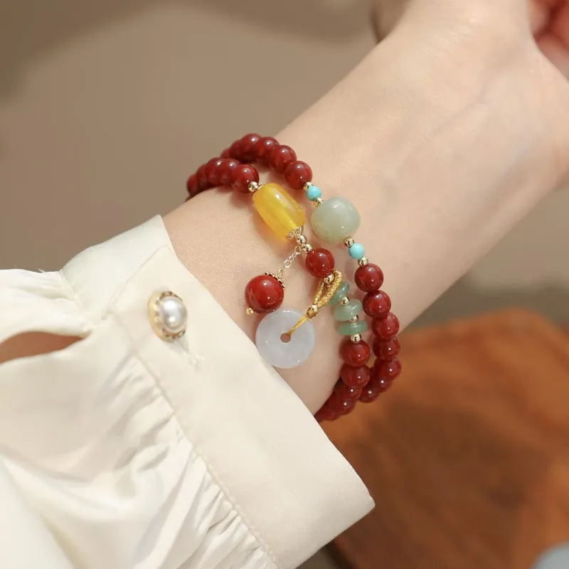 GIMK Jade Bracelets Women's-1