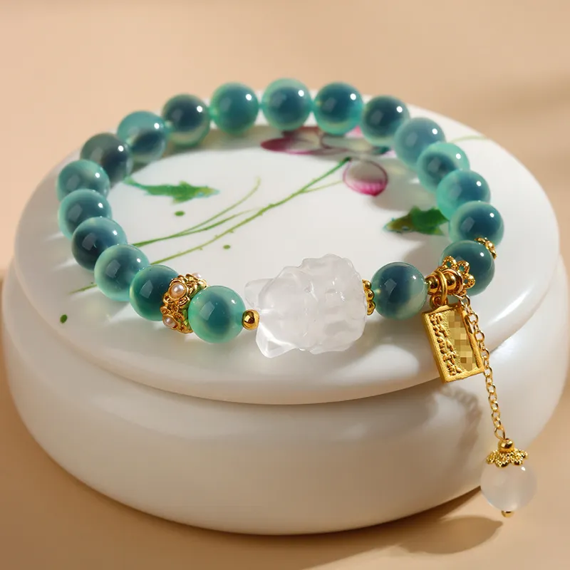 GIMK Jade Bracelets Women's-5