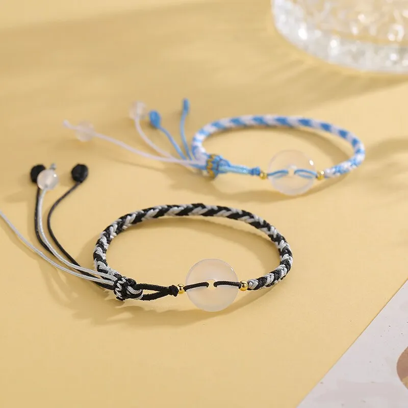 GIMK Fabric Rope Bracelets Unisex-6