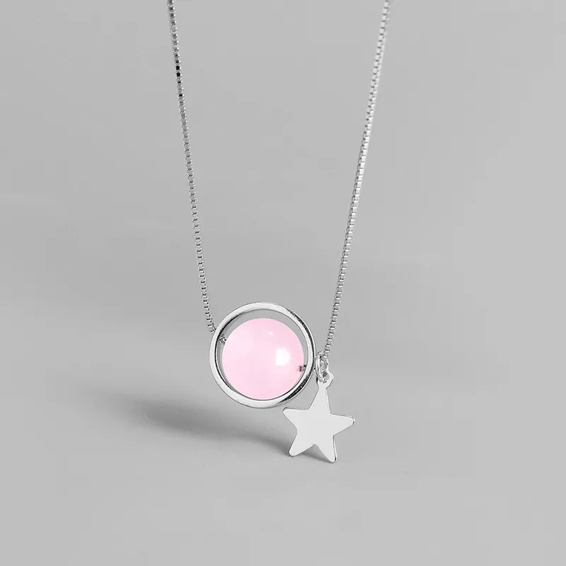 GIMK S925 Silver Necklaces Women's-25