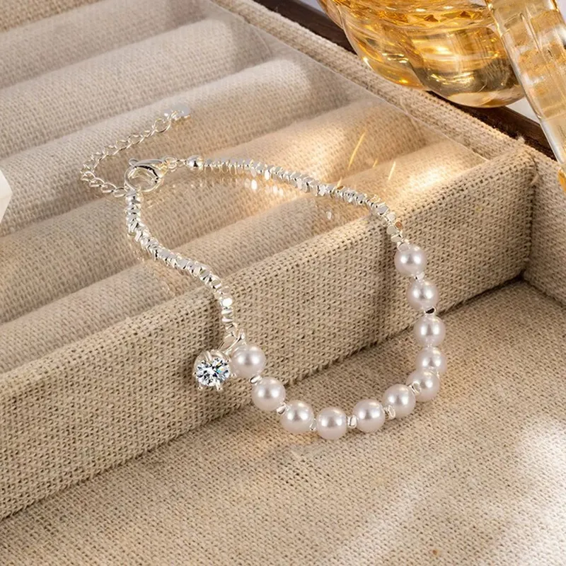 GIMK S925 Silver Bracelets Women's-3