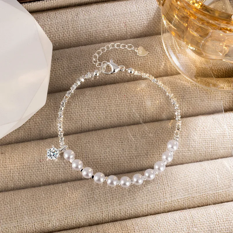 GIMK S925 Silver Bracelets Women's-4