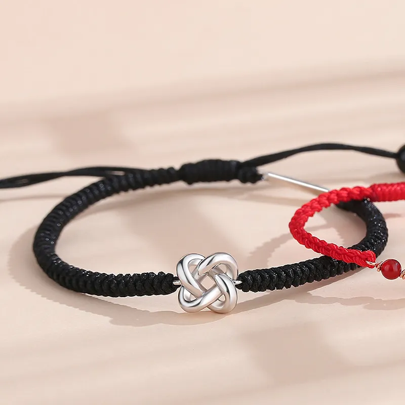 GIMK S925 Silver Bracelets Unisex-1