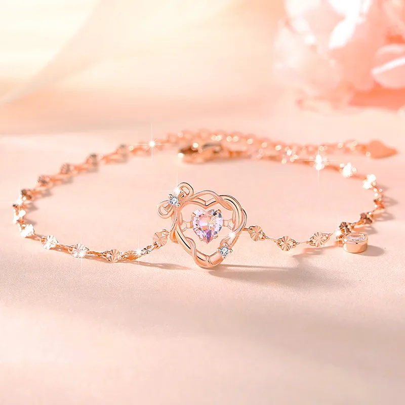 GIMK S925 Silver Bracelets Women's-5