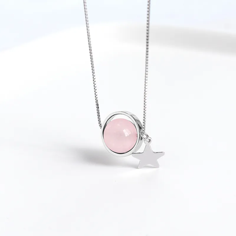 GIMK S925 Silver Necklaces Women's-26