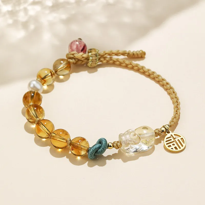 GIMK Crystal Bracelets Women's-1