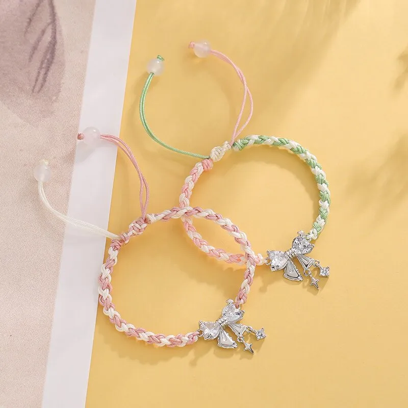 GIMK Colored Glaze Bracelets Unisex-5