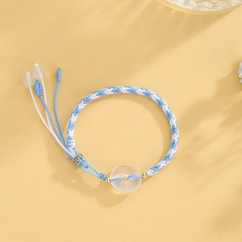 GIMK Fabric Rope Bracelets Unisex-2