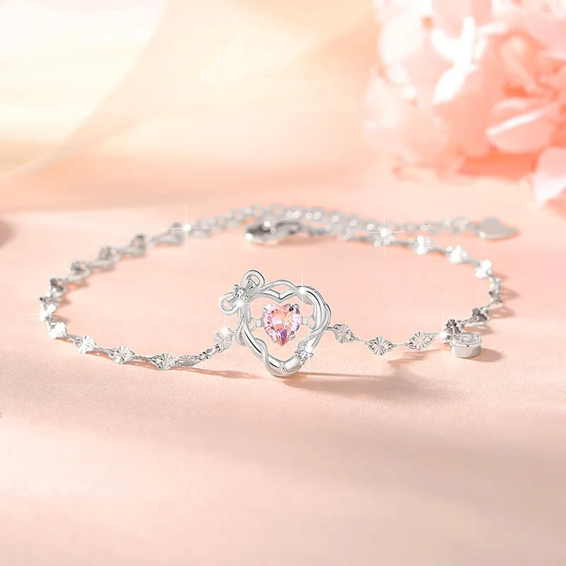 GIMK S925 Silver Bracelets Women's-2