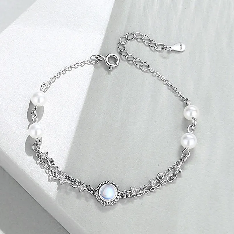 GIMK S925 Silver Bracelets Unisex-3