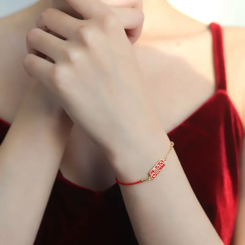 GIMK S925 Silver Bracelets Women's Gold-4
