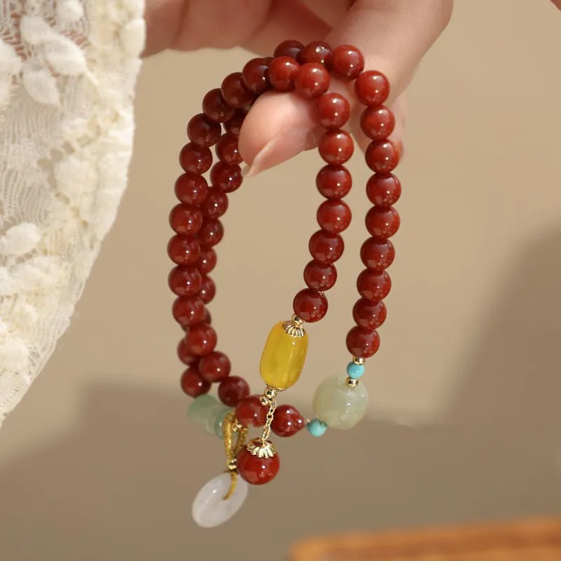 GIMK Jade Bracelets Women's-2