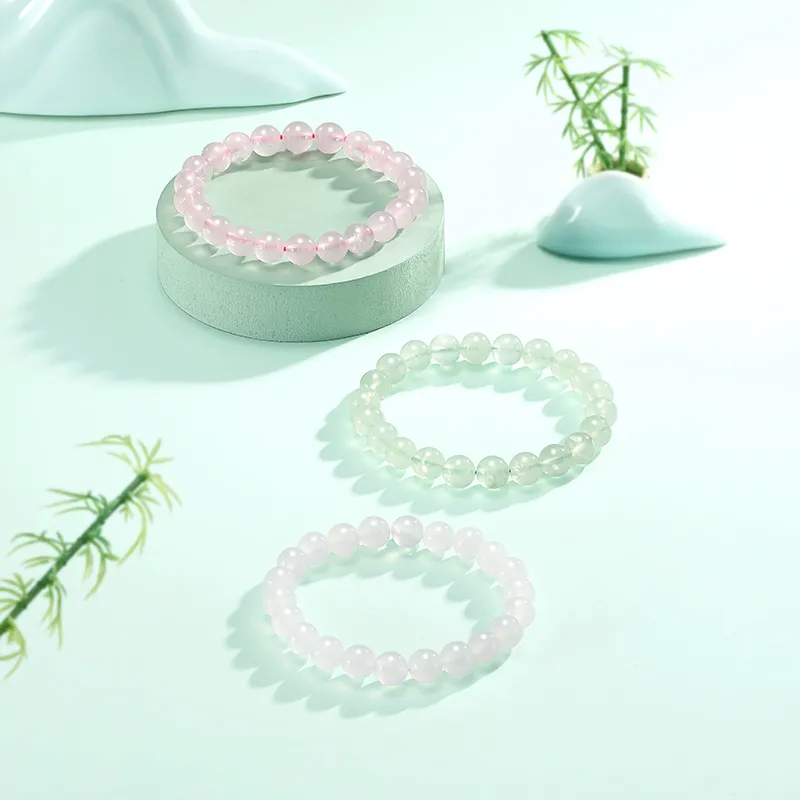 GIMK Colored Glaze Bracelets Women's-12