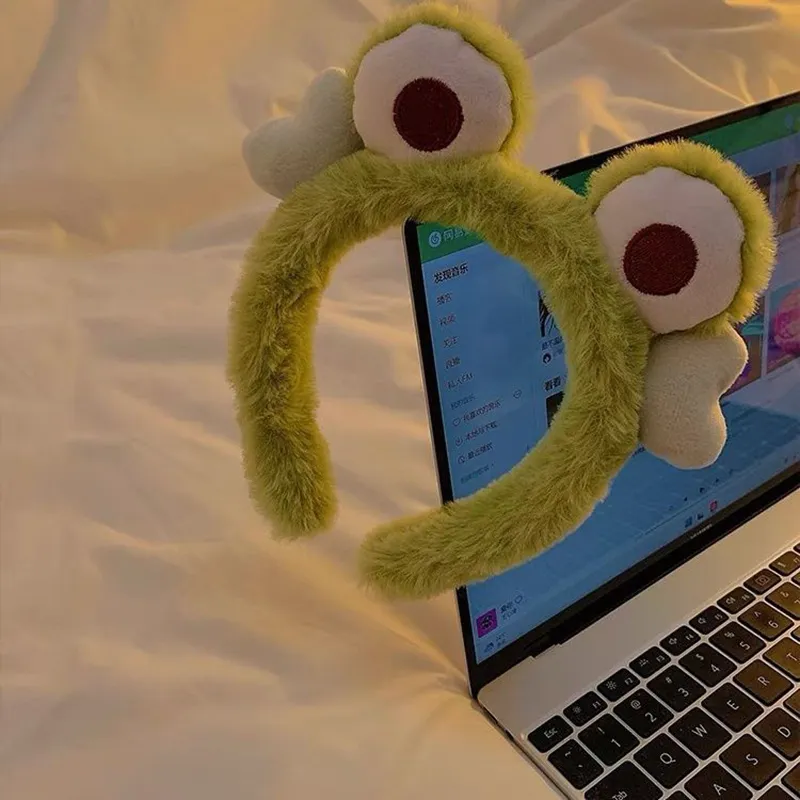 GIMK Large Eyed Frog Headband Women's-1