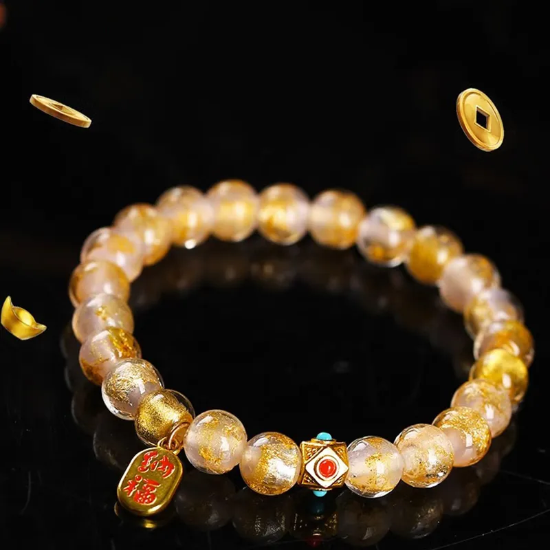 GIMK Colored Glaze Bracelets Unisex-3