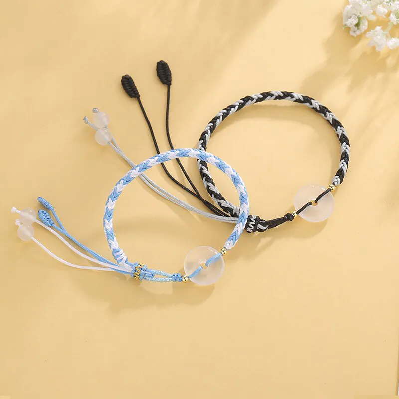 GIMK Fabric Rope Bracelets Unisex-7