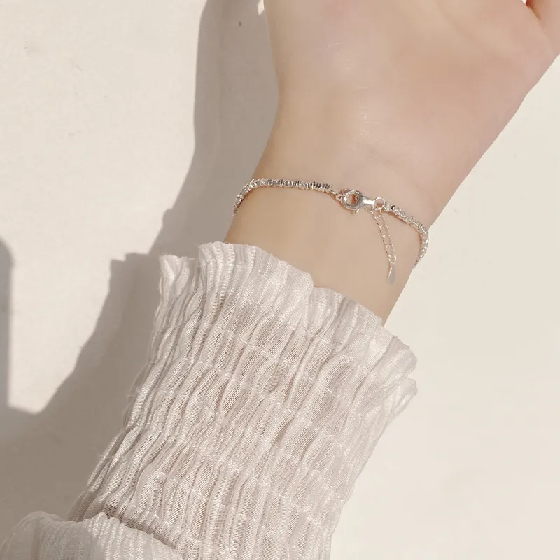 GIMK S925 Silver Bracelets Women's-1