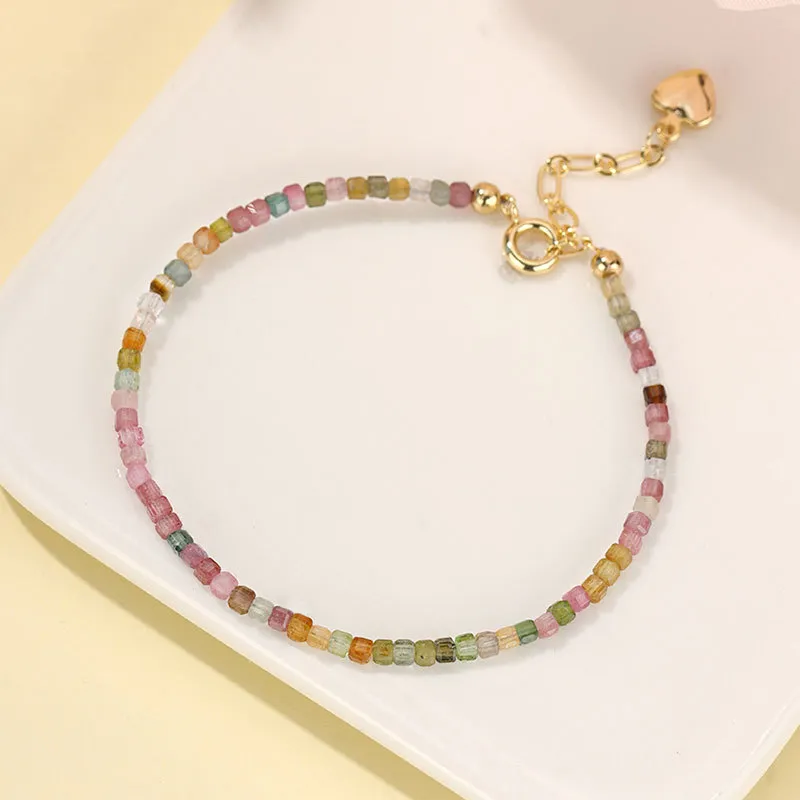 GIMK Colored Glaze Bracelets Women's-4